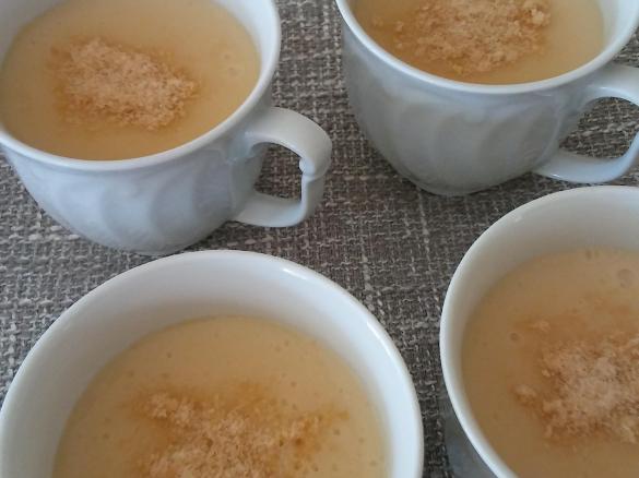 Karamell Pudding aus Bonbons