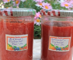 Erdbeer-Rhabarber Marmelade