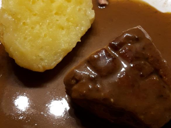 Entenbrust in Portweinsauce