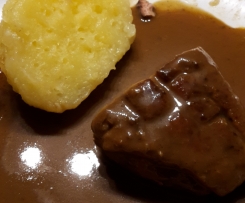 Entenbrust in Portweinsauce