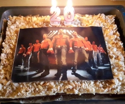 Variation von Sägespänekuchen