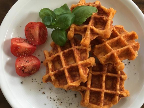 ❤️-hafte Pizzawaffeln