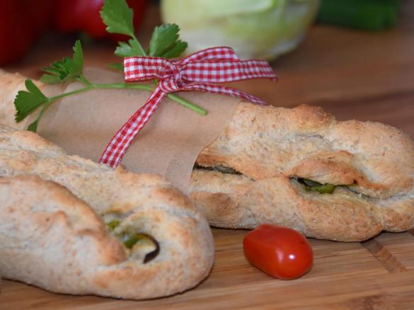 Lauch-Knobi-Baguette