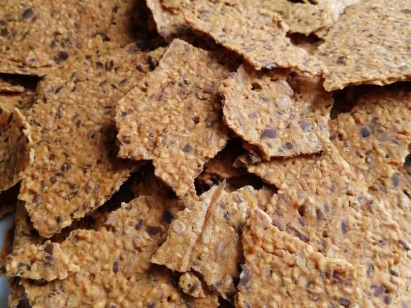 Sesam Cracker glutenfrei vegan