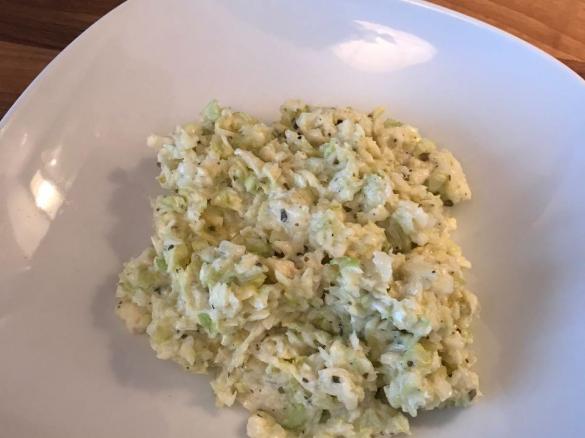 Krautsalat aus Spitzkohl