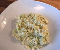 Krautsalat aus Spitzkohl