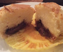 Zucker Zimt Muffins mit Nutellafüllung