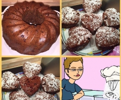 Glühweinkuchen (Rotweinkuchen)