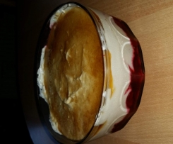 Himbeere mascarpone dessert