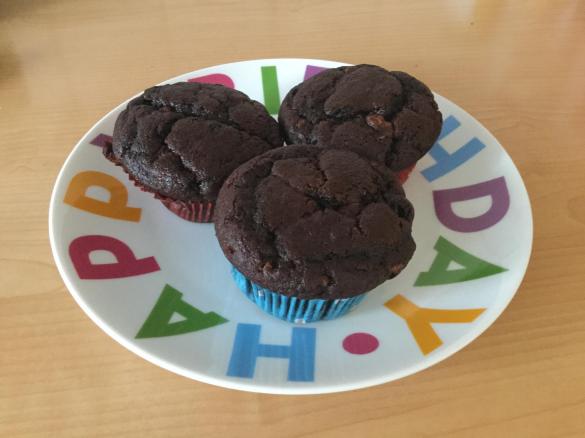 Schokomuffins Megafluffig