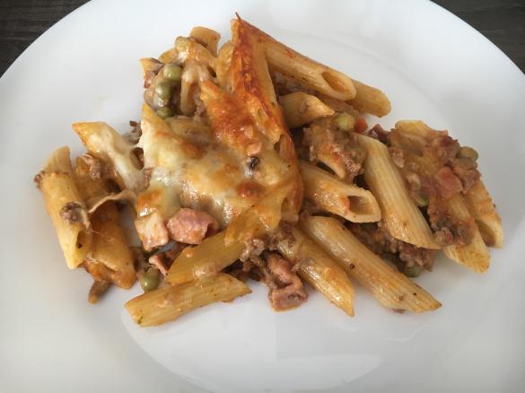 Variation von RIGATONI AL FORNO
