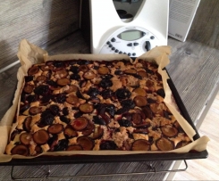 Pflaumenkuchen mit Zimtzuckerkruste