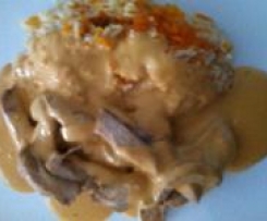 Hähnchengeschnetzeltes mit Erdnuss-Sauce (WW)