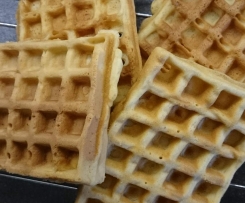 Belgische Waffeln mit Xylith (Birkenzucker)