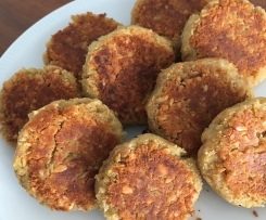 Kichererbsen-Erdnuss-Bällchen