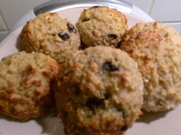 Haferflocken-Schoko-Brötchen