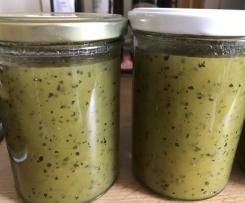 Zucchini-Zitronen-Ingwer-Marmelade