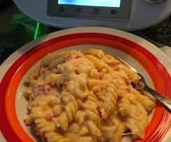 Käse- Sahne- Speck- Nudeln