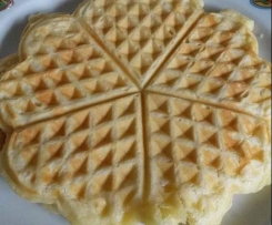 Traumwaffeln ohne Ei