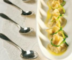 Russische Teigtaschen (Mantji)