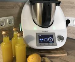 Ingwer-Zitronen-Shot mit  Thymian und Kurkuma