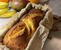 Saftiger Orangenkuchen mit Kurkuma