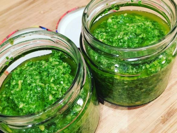Ruccola-Pesto - einfach & lecker