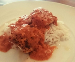 Joghurthähnchen mit Reis