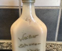 Weißer Schoko-Likör