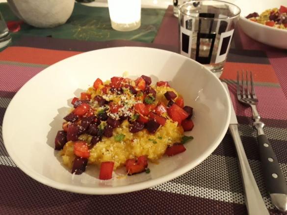 Wurzelgemüse - Risotto mit Gremulata