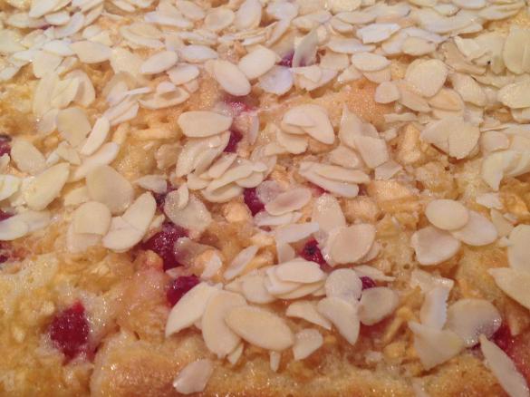 Sylter Apfelkuchen mit Butter-Mandel-Haube