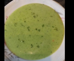 Zucchini/Bleu d'Auvergne Suppe