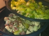 Puten - Porree - Gulasch
