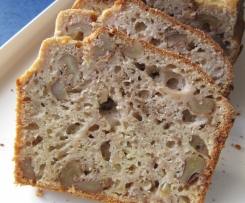 Fluffiges Bananenbrot mit Walnüssen
