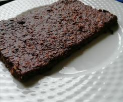 Zucchini Schokoladen Kuchen vom Blech- vegan/ low carb