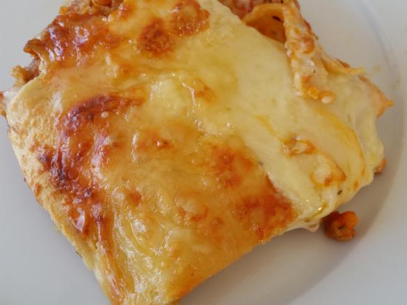 Grünkernlasagne