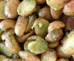 Pesto-Kartoffeln mit Grana Padano