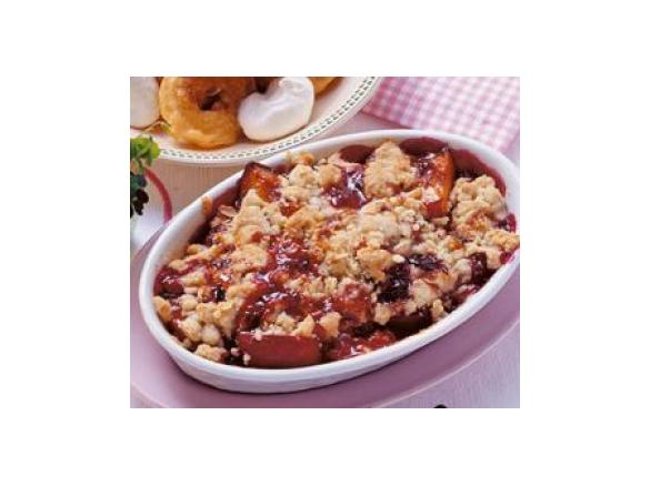 Pflaumen-Crumble