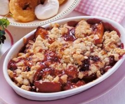 Pflaumen-Crumble