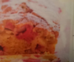 Rhabarber Kuchen