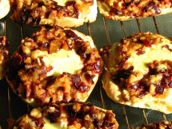 Zwetschgen - Teilchen "Fladen"