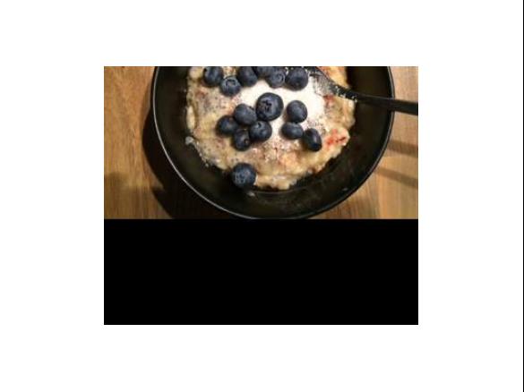 Süßer Frühstücksbrei