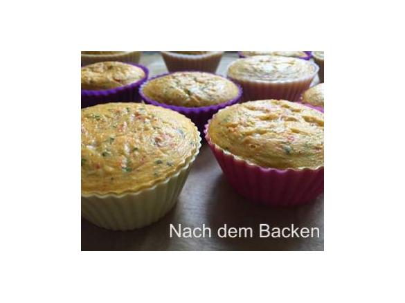 Muffins mit Hähnchen kalorienarm