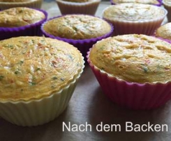 Muffins mit Hähnchen kalorienarm