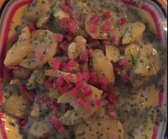 Kartoffeln in Petersiliensauce