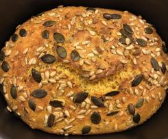 Saftiges Dinkel-Karotten-Brot