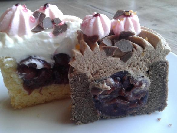 Schwarzwälderkirsch Cake-cups