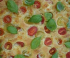 Focaccia Caprese