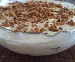 Lebkuchen-Himbeer-Dessert