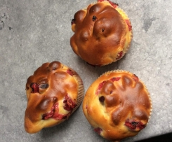 Cranberry - Quark - Muffins